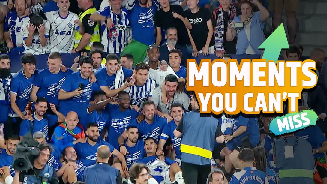 Stoppage-Time Winner! Alaves Promoted