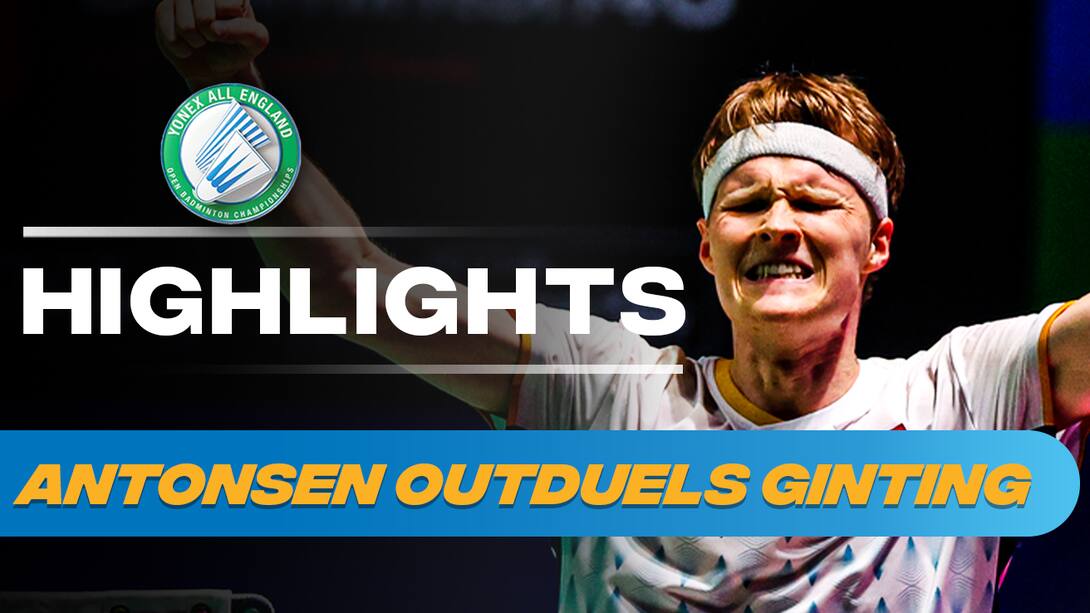 Antonsen Outduels Ginting