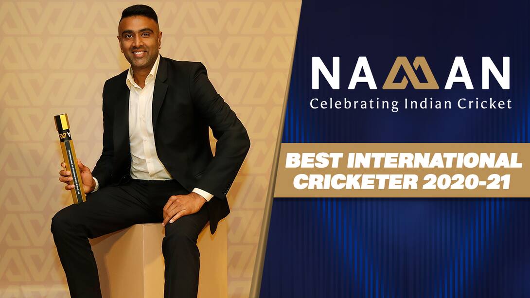 Ashwin: Best Int'l Cricketer 2020-21