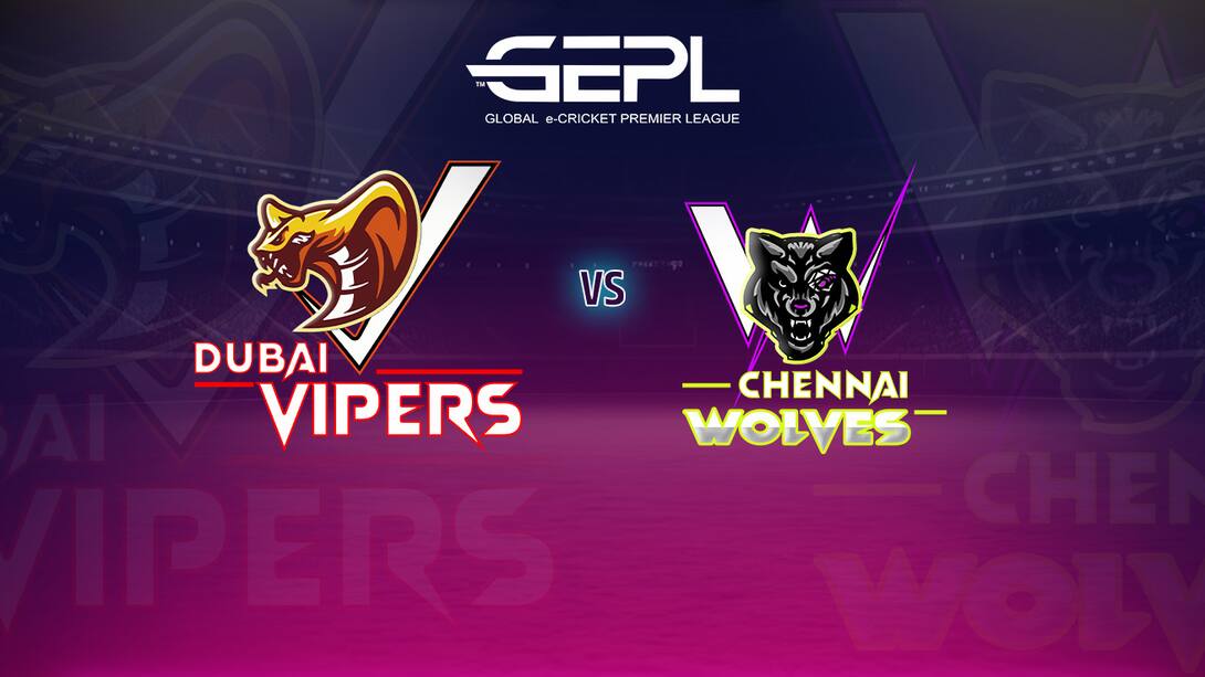 Day 6 - Match 1 - Dubai Vipers vs Chennai Wolves