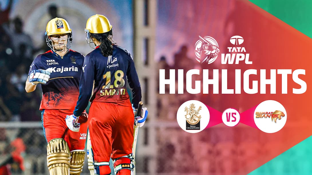 RCB Beat GG By 8 Wickets