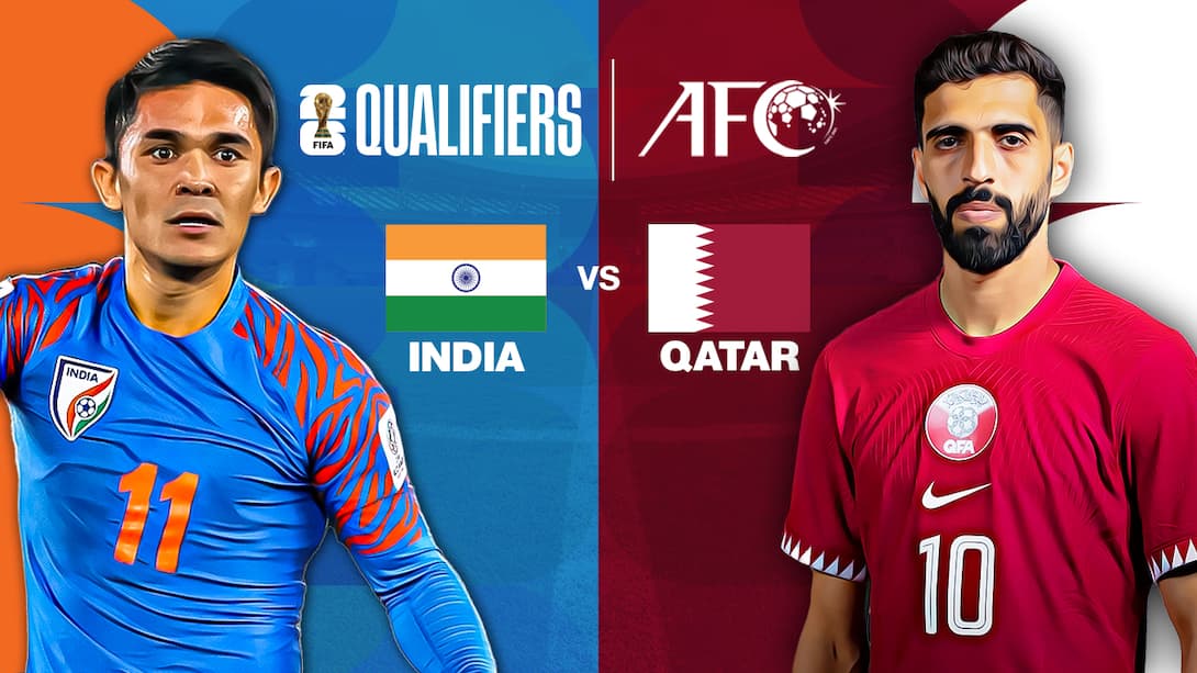 India vs Qatar FIFA World Cup 2026 Qualifiers: Qatar dominates with 3-0 victory