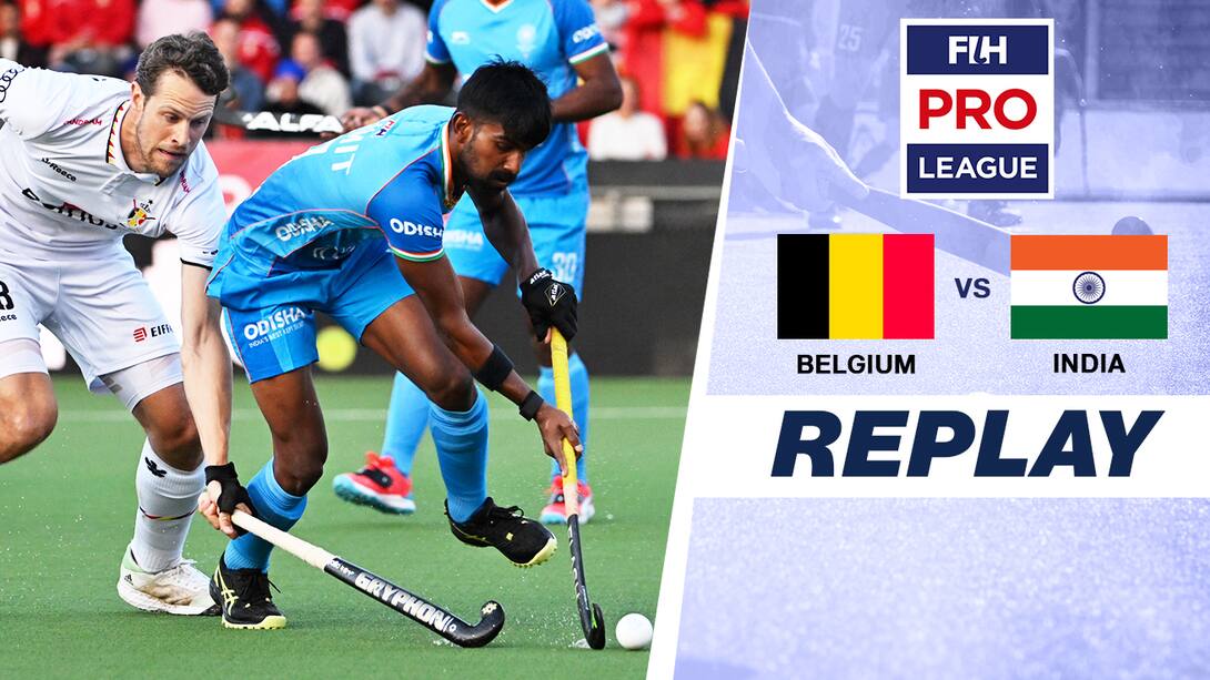 Belgium vs India - Replay
