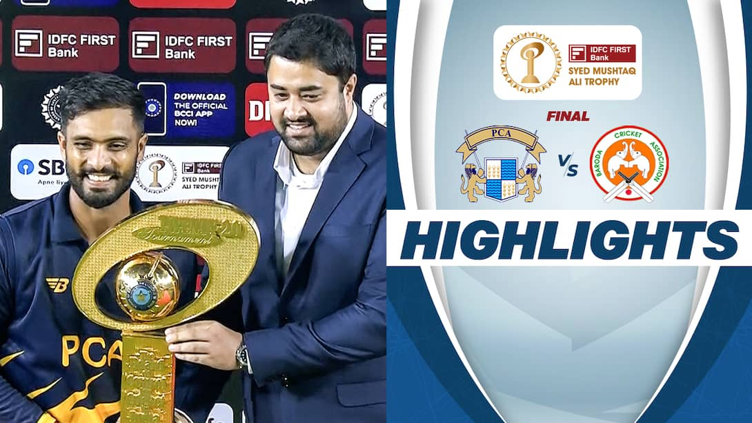 Watch Final: Punjab Vs Baroda - Highlights Video Online(HD) On JioCinema