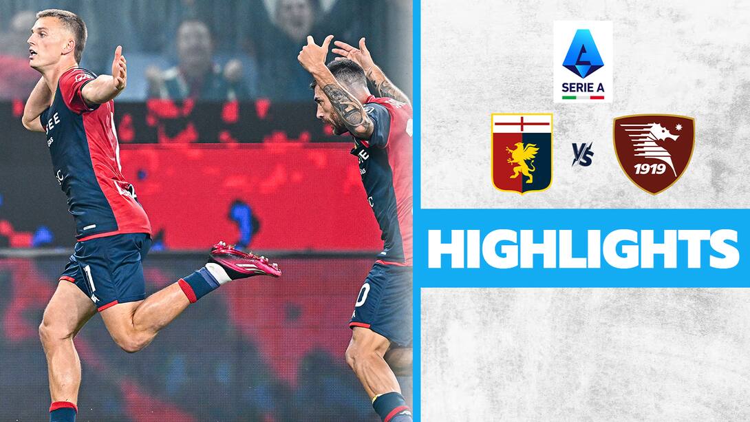 GENOA 4 - 1 ROMA, HIGHLIGHTS