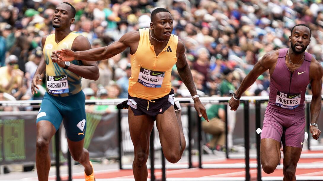 Holloway Shines In Eugene