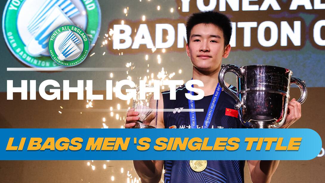 Li Bags Men's Singles Title