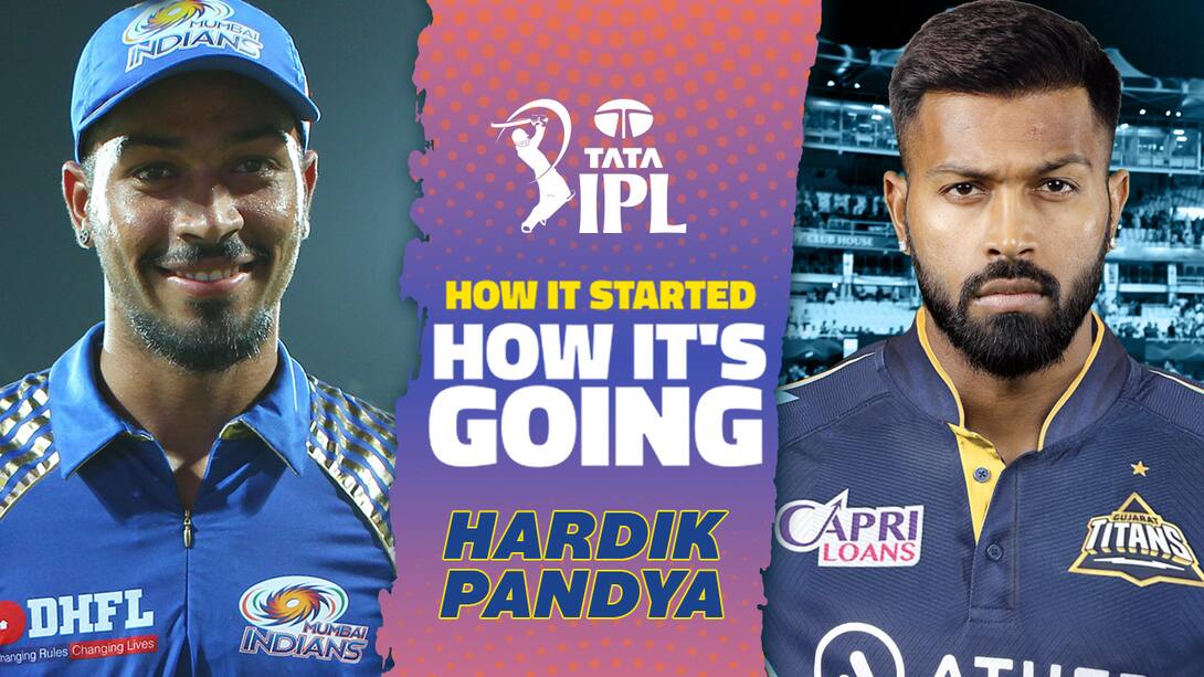 Hardik's TATA IPL Journey
