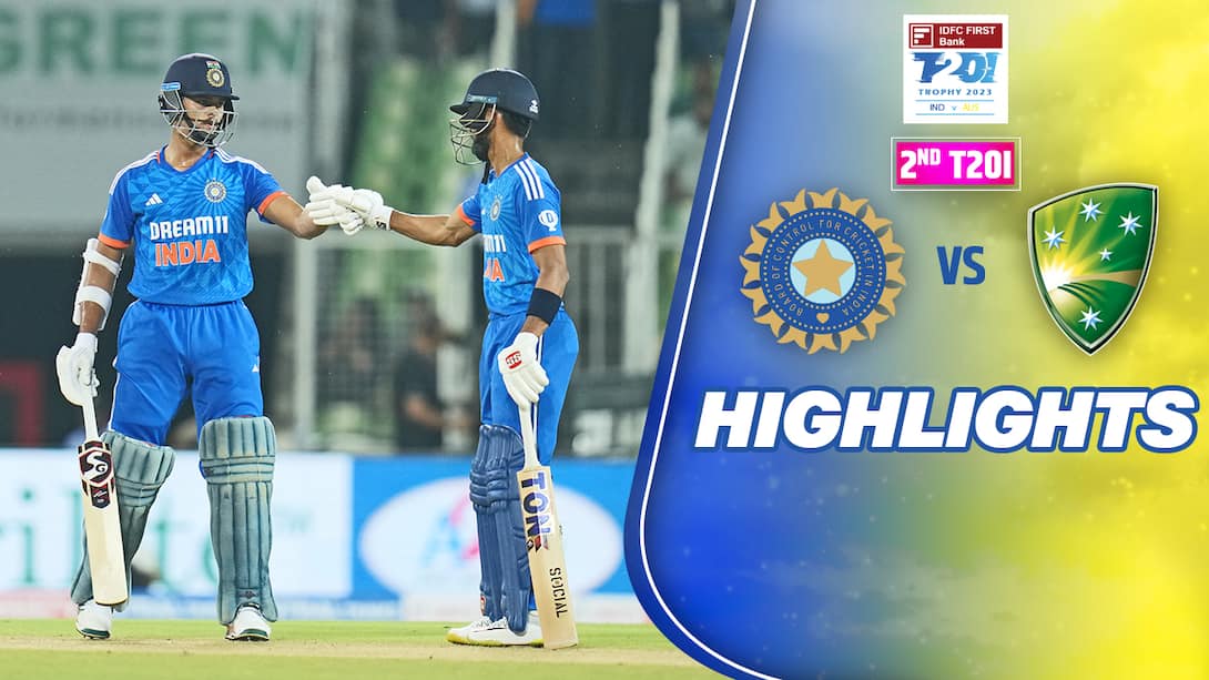 India vs Australia - 2nd T20I Highlights