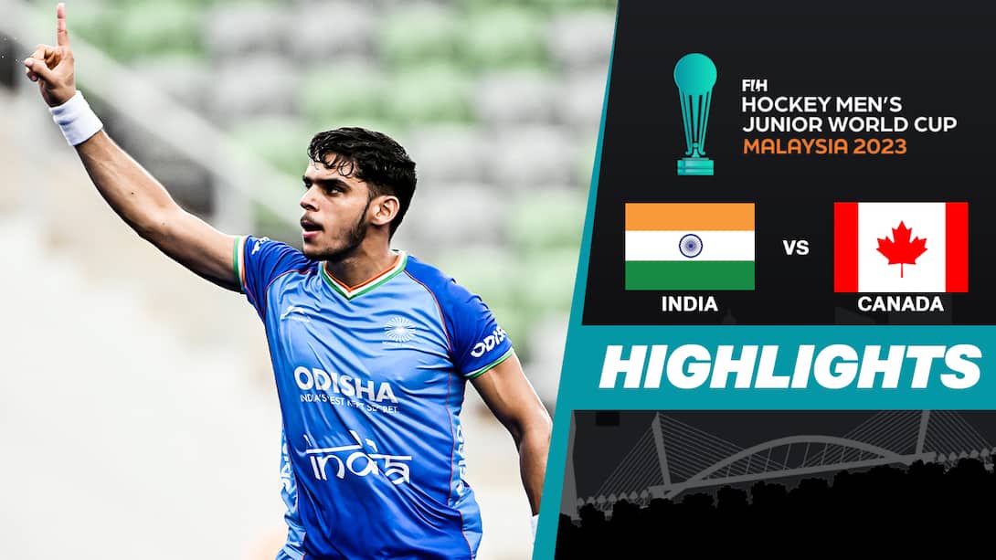 FIH Hockey Men's Junior WC 2023 - India vs Canada - Highlights