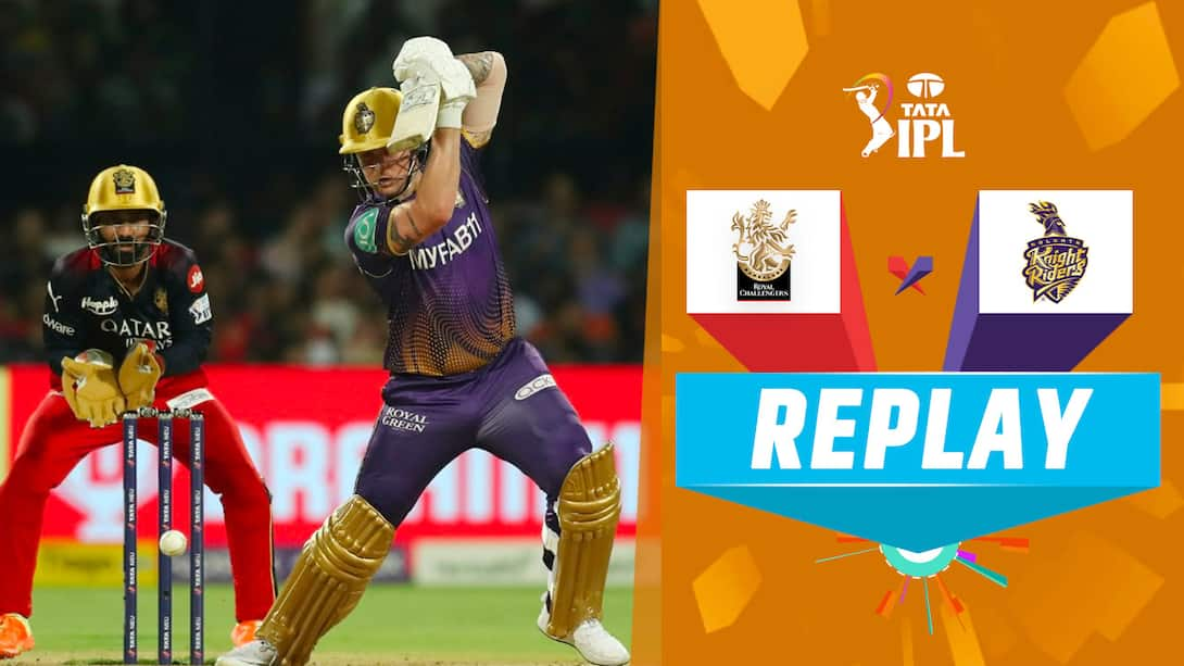 Watch Replay M36 RCB Vs KKR Video Online(HD) On JioCinema