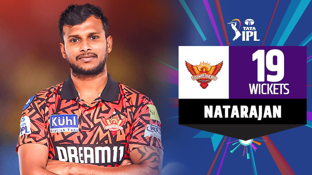 TATA IPL 2024 - Natarajan's - 19 Wickets