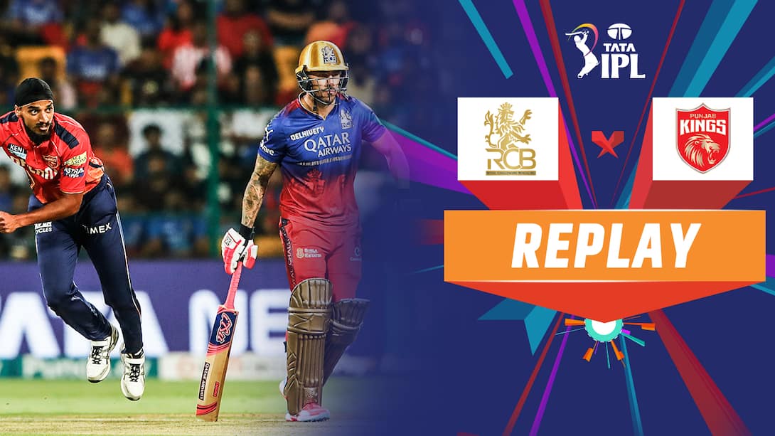 RCB vs PBKS - Replay