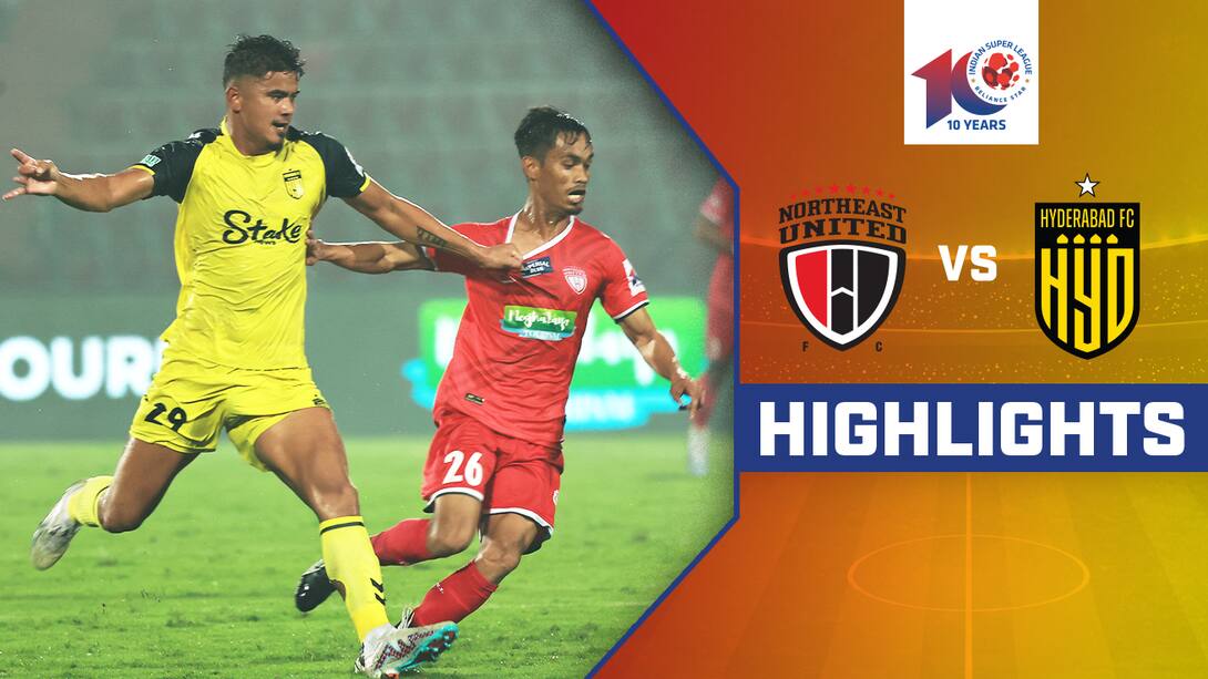 NorthEast United vs Hyderabad FC Highlights