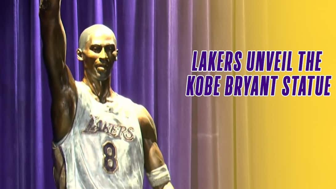 Lakers Unveil The Kobe Bryant Statue