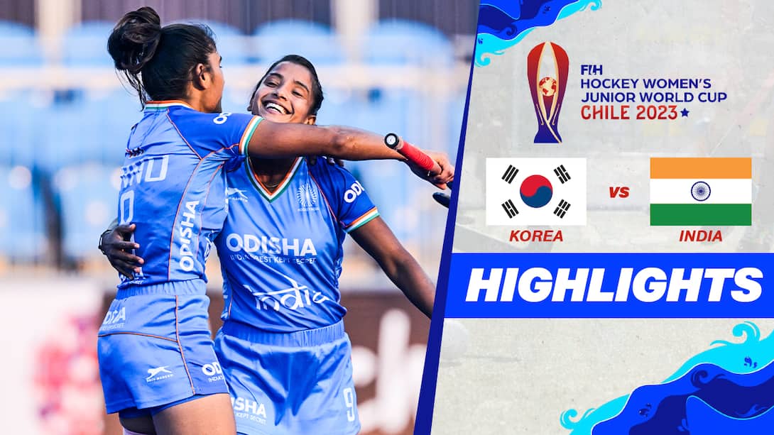 FIH Hockey Women's Junior WC 2023 - Korea vs India - Highlights