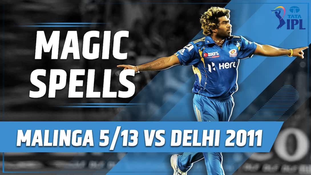 2011: Malinga's 5/13 vs Delhi