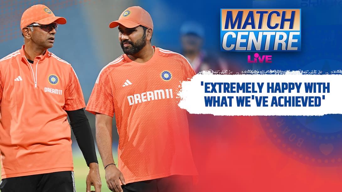 India vs England - Rohit Sharma & Rahul Dravid Post-Match Interview