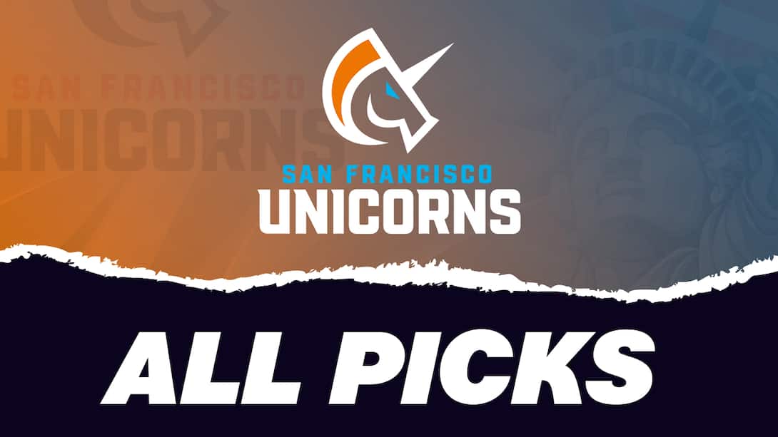 San Francisco Unicorns - All Picks