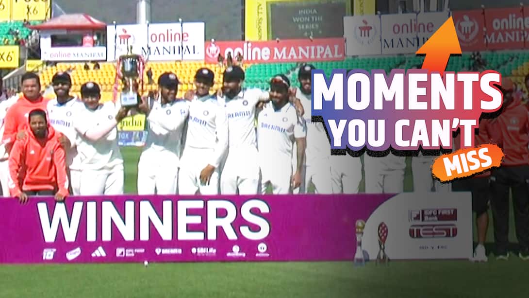 India Seal The Series 4-1!