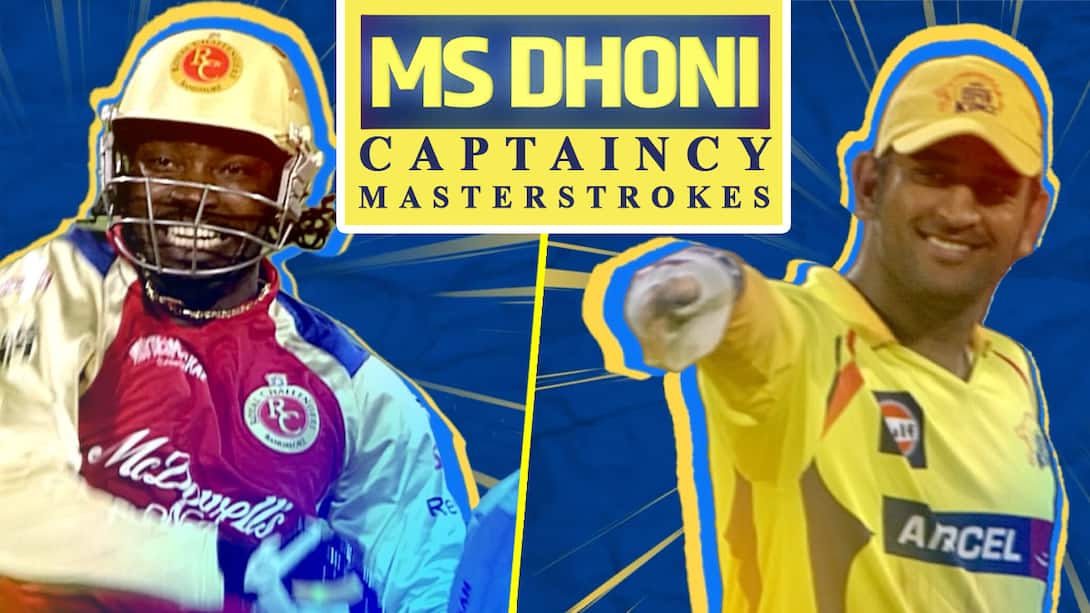 Dhoni Counters Gayle In 2011 Final