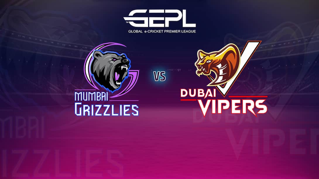 Day 4  - Match 2 - Mumbai Grizzlies vs Dubai Vipers