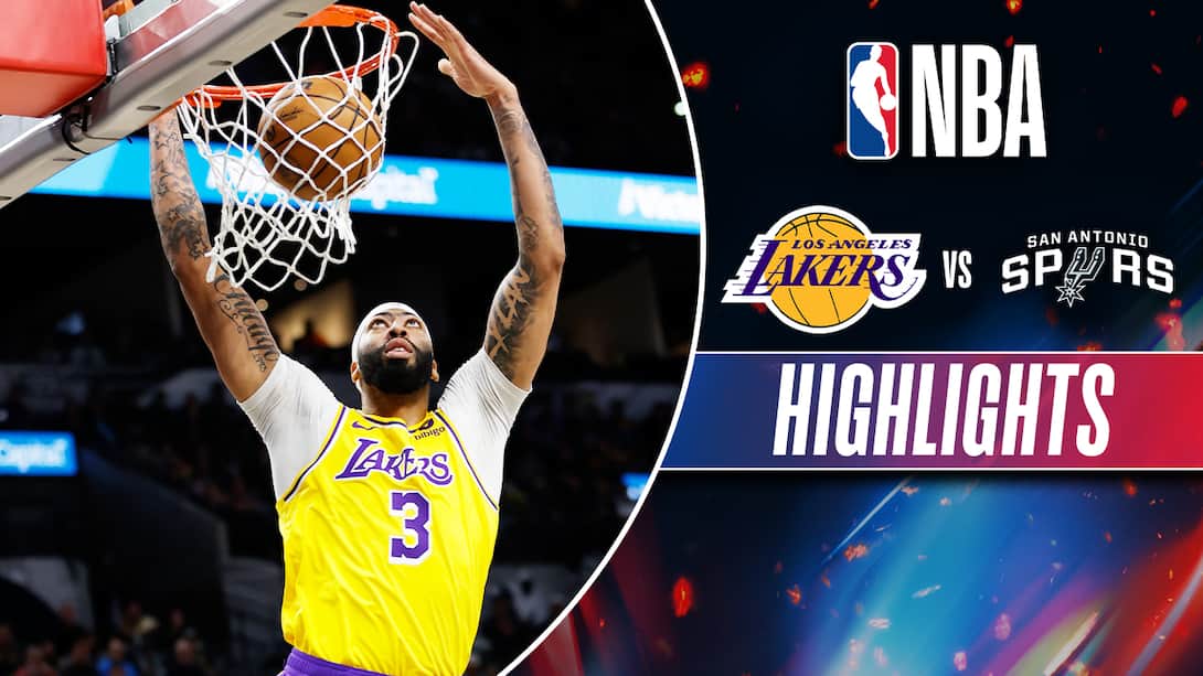 Lakers vs Spurs - Highlights