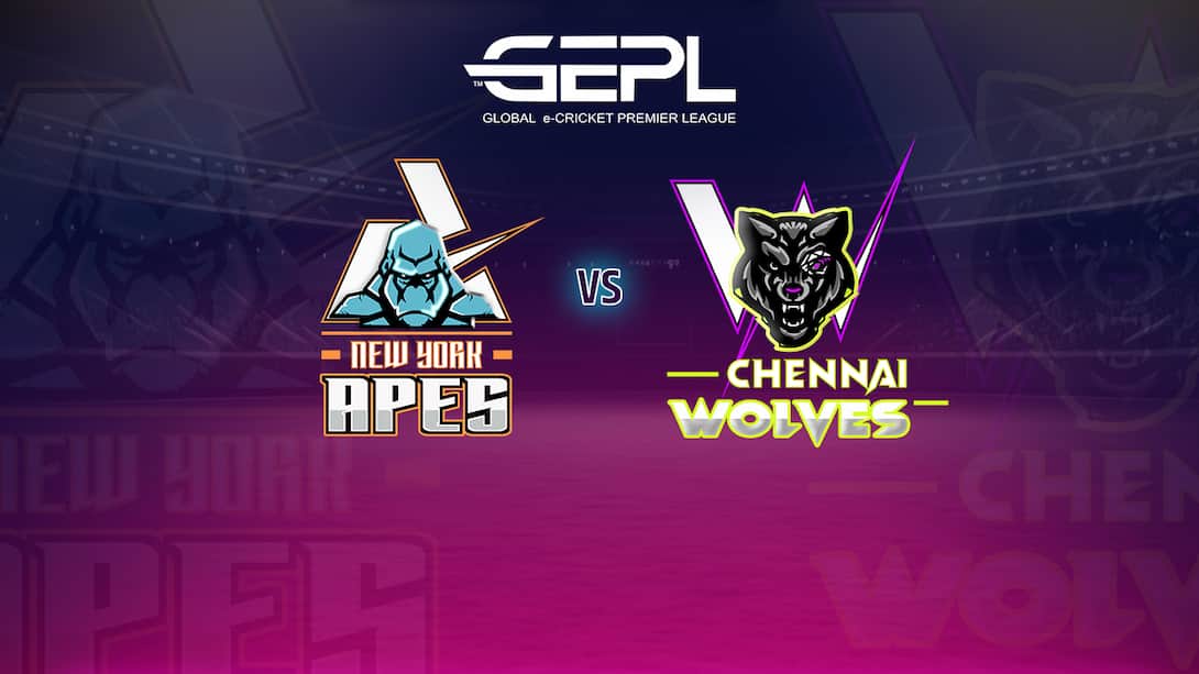 Day 11 - Match 1 - New York Apes vs Chennai Wolves