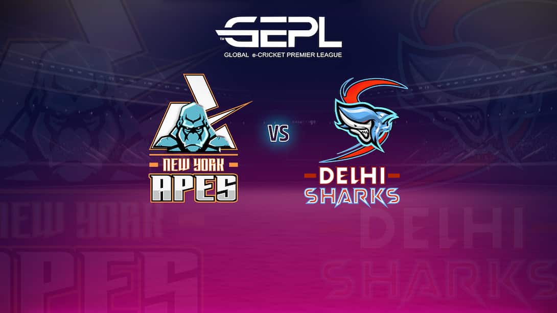 Day 11 - Match 5 - New York Apes vs Delhi Sharks