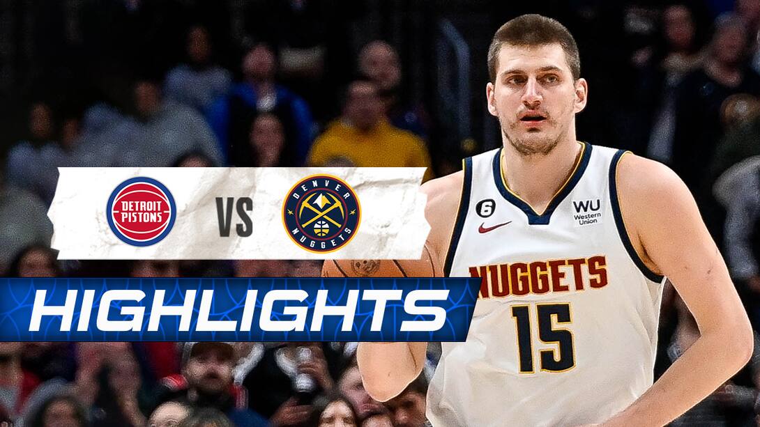 Watch Nuggets 119-100 Pistons Video Online(HD) On JioCinema