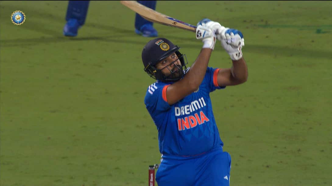 98m Six! Rohit Sends One To The Roof
