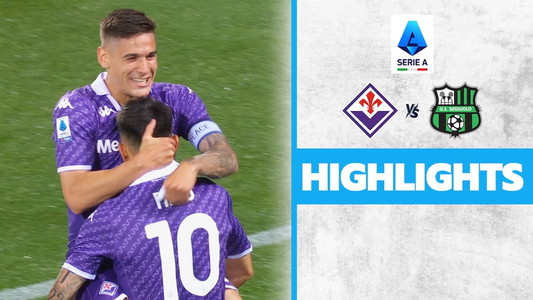 Fiorentina vs Sassuolo - Highlights
