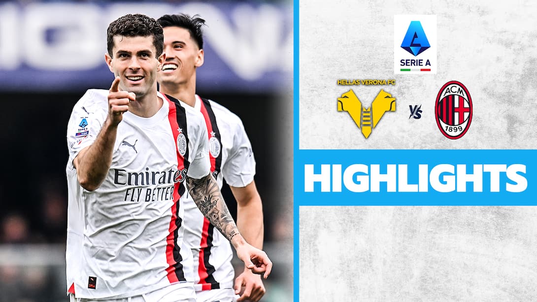 Verona vs Milan - Highlights