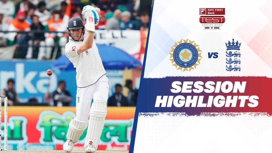 India vs England - 5th Test - Day 1 - 1st Session Highlights