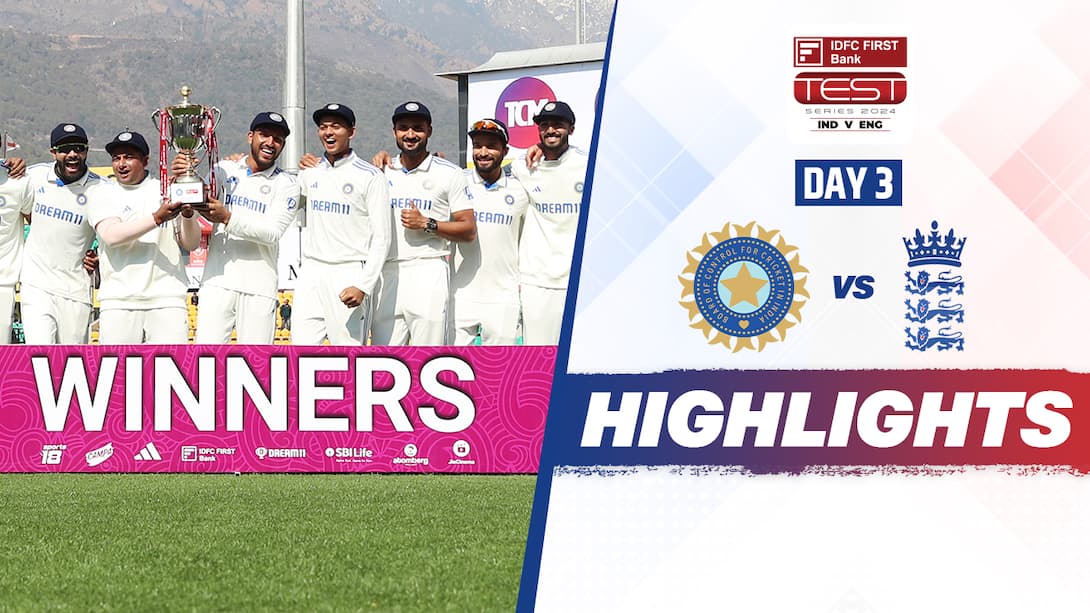 India vs England - 5th Test - Day 3 Highlights