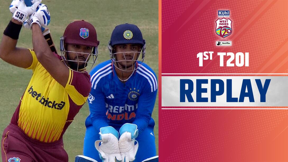 Watch Replay - 1st T20I - WI Vs India (HIN) Video Online(HD) On JioCinema