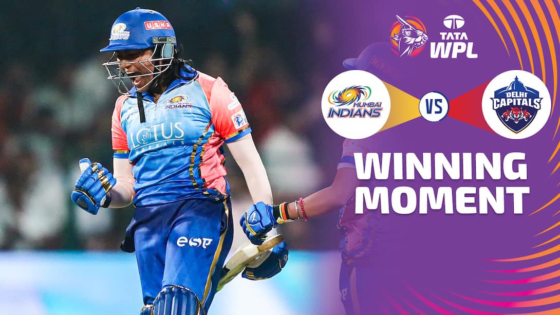 Watch MI Vs DC - Winning Moment Video Online(HD) On JioCinema