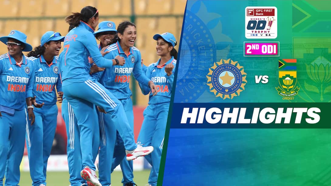 India Women vs South Africa Women - 2nd ODI Highlights