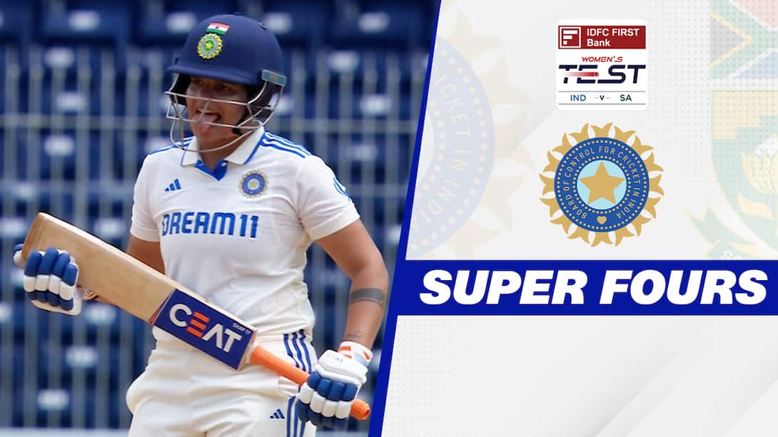India Women vs South Africa Women - Only Test - 2nd Innings - India Women Super 4s