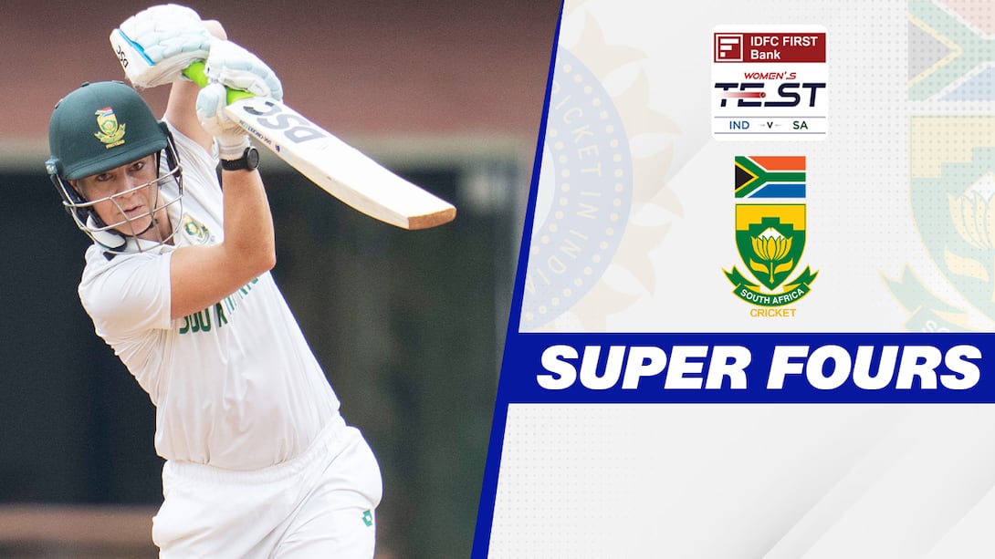 India Women vs South Africa Women - Only Test - 2nd Innings - South Africa Women Super 4s