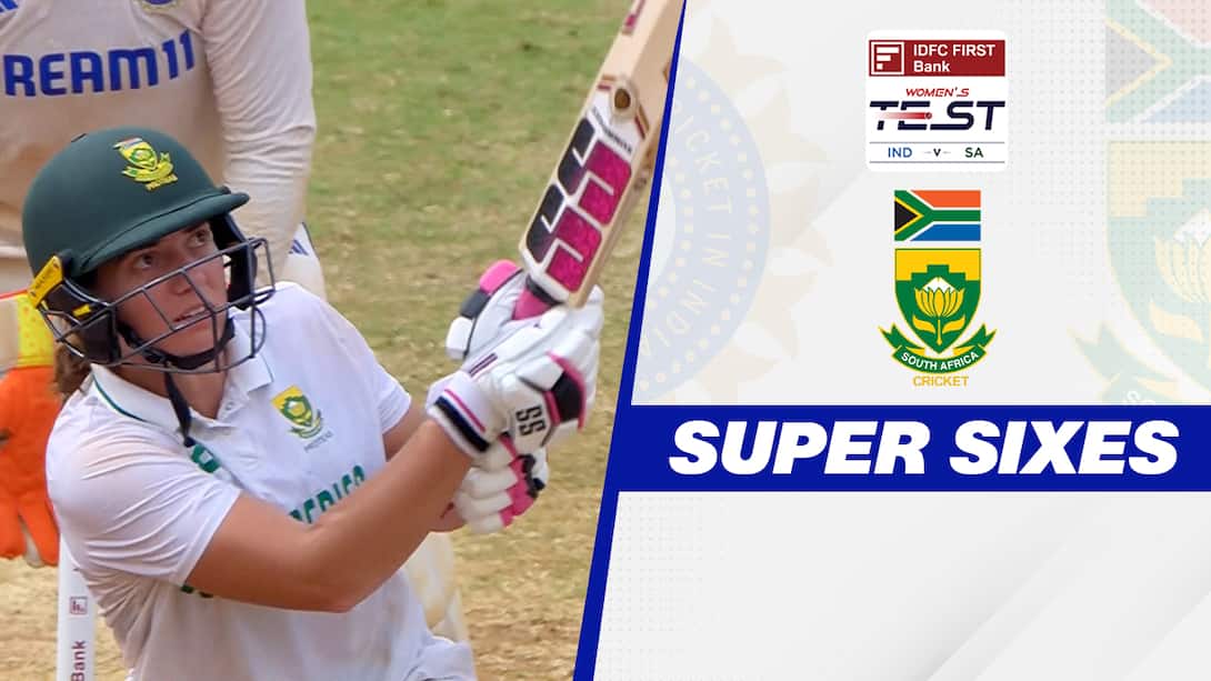 India Women vs South Africa Women - Only Test - 2nd Innings - SA Women Super 6s