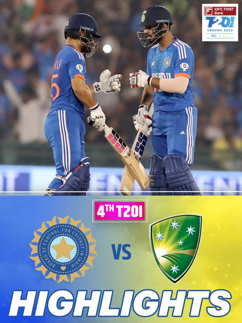 India vs Australia 3rd T20I Highlights: Maxwell ton leads AUS to