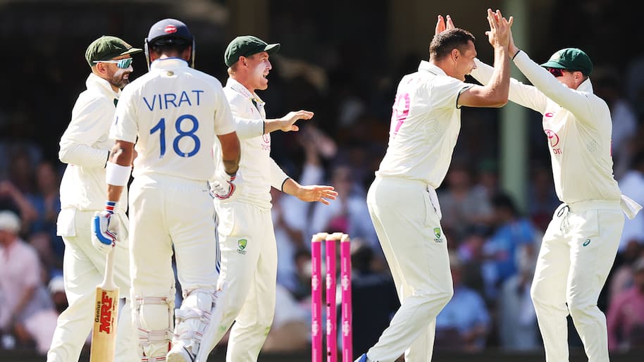 Australia vs India - Border Gavaskar Trophy - 5th Test - 2nd Innings - India Wickets