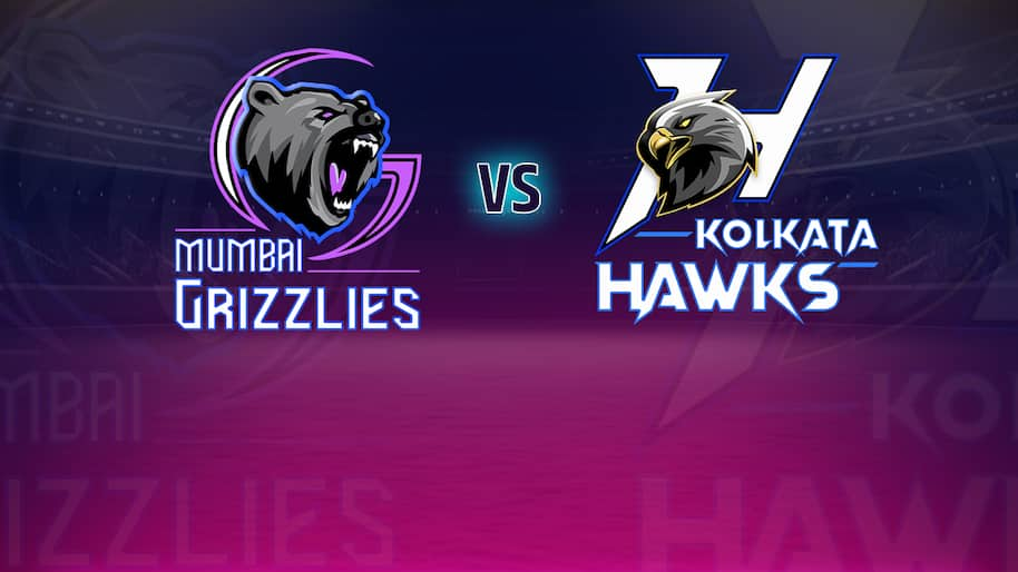 Day 11 - Match 4 - Mumbai Grizzlies vs Kolkata Hawks