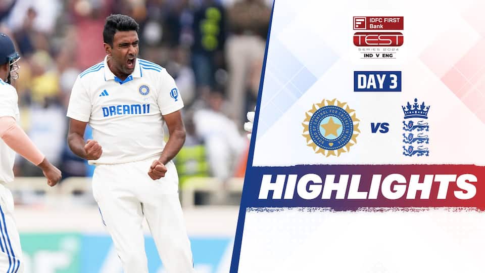 Watch India Vs England - 1st Test - Day 4 Highlights Video Online