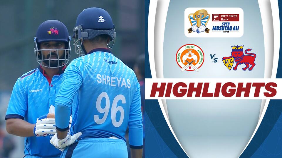 Watch MUM vs MP Live - IDFC FIRST Bank Syed Mushtaq Ali Trophy 2024 Final  Match Only on JioCinema