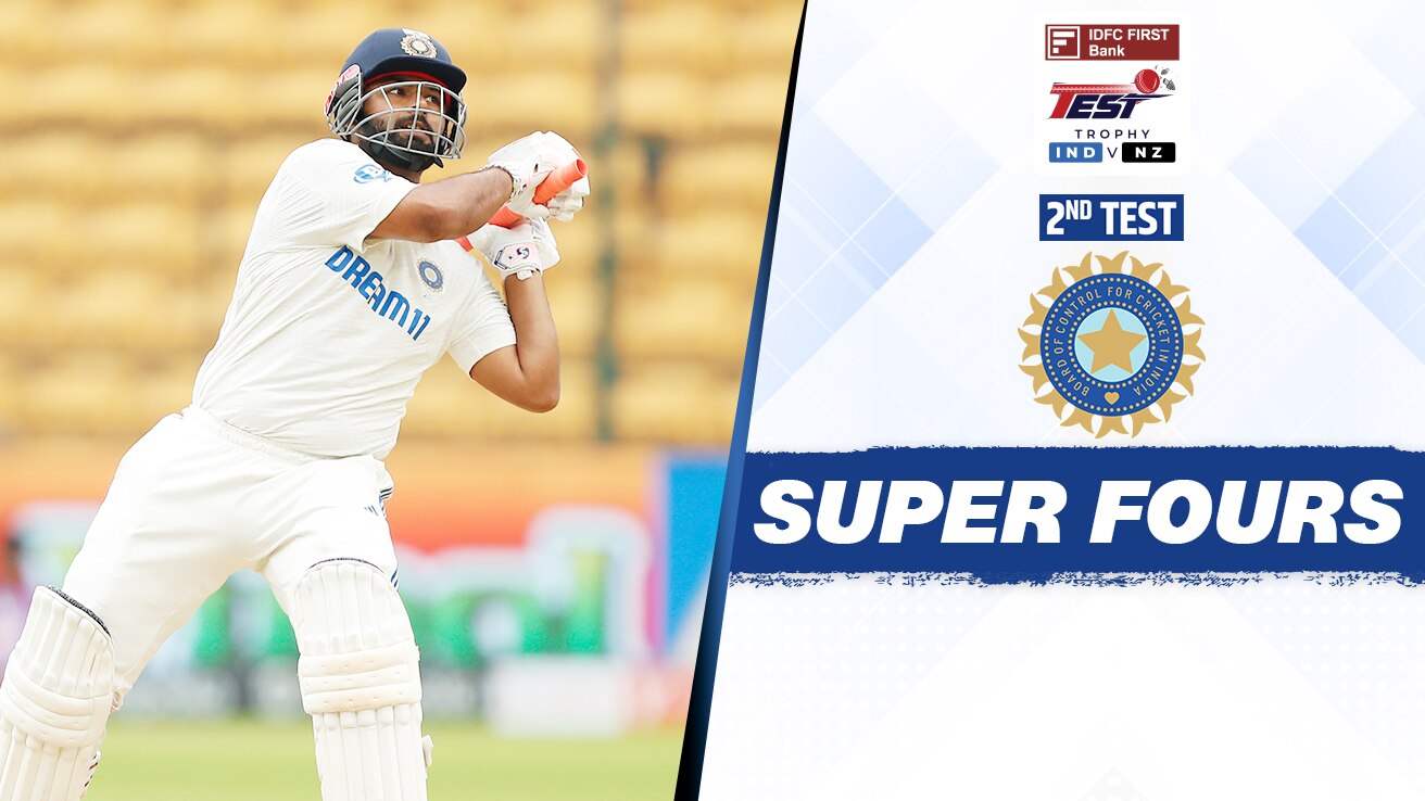 Watch India Vs New Zealand 1st Test 1st Innings India Super 4s