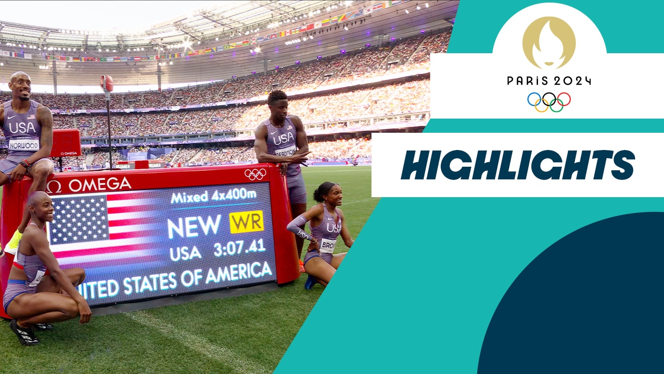 Watch USA Break WR In 4x400 Mixed Relay Heats Video Online(HD) On JioCinema