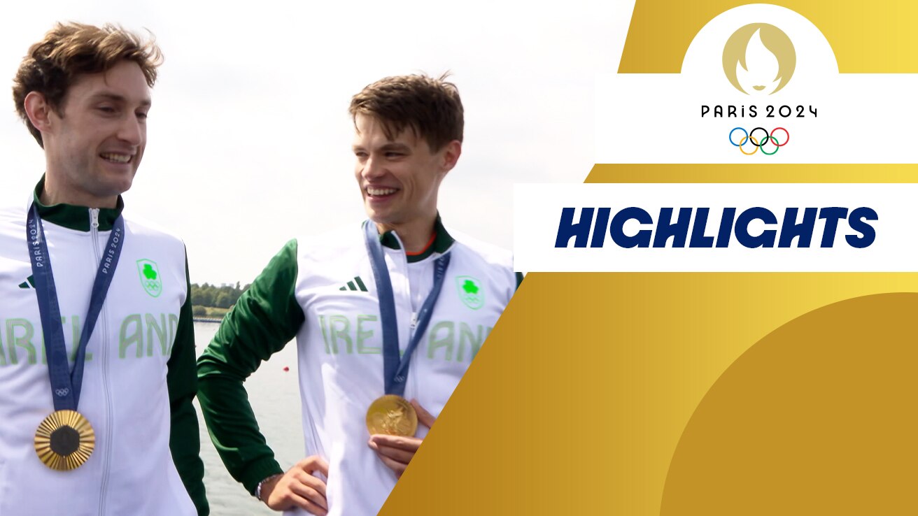 Watch Rowing Men's Lightweight Double Sculls Final Highlights Video