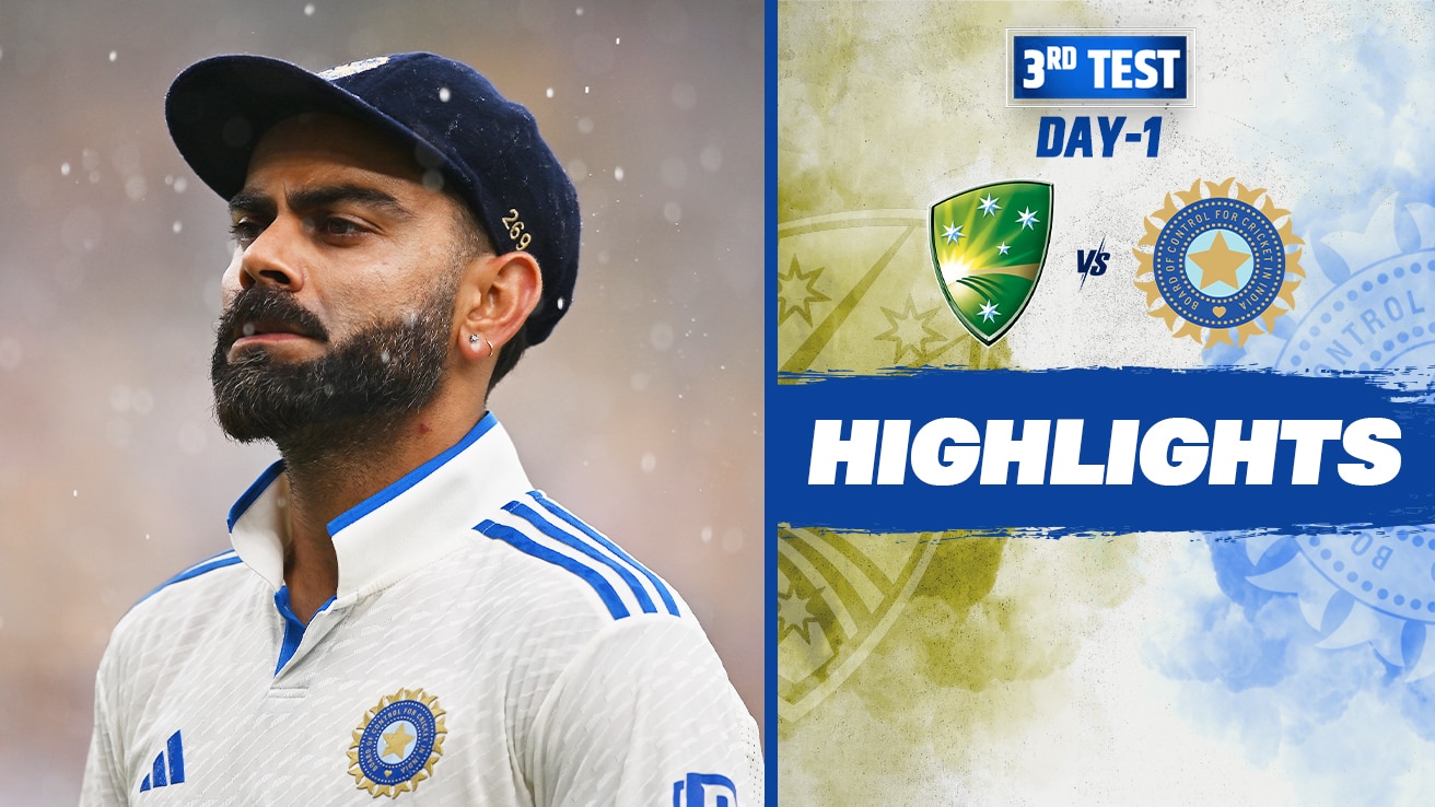 Watch Australia Vs India Border Gavaskar Trophy 3rd Test Day 1 Highlights Video Online(HD